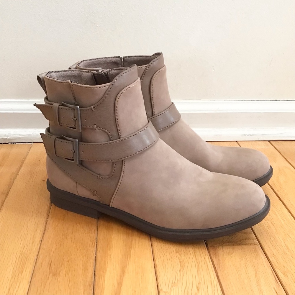 Rocket Dog Taupe Geos Hawley Ankle Boots